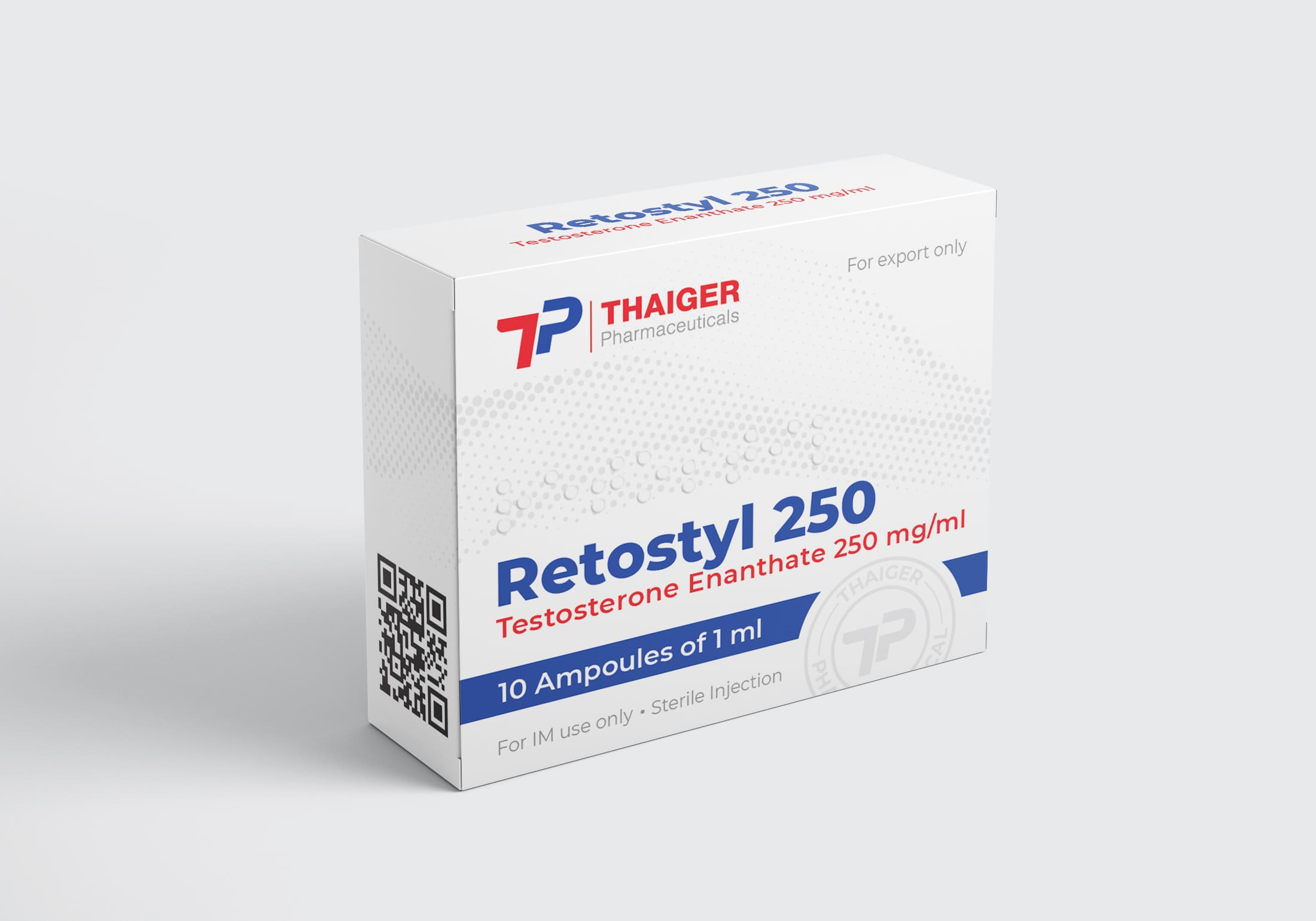 Retostyl 250 — Testosterone Enanthate 250mg/ml × 10 × 1ml amp. Injecteerbaar lab getest flacon 250mg/ml Injecteerbaar